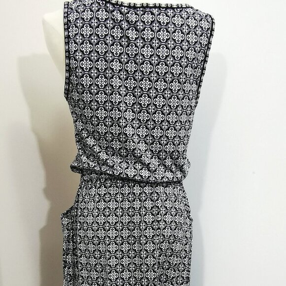 MAX STUDIO Black White Print Sleeveless Size: M (Medium) - Picture 13 of 13